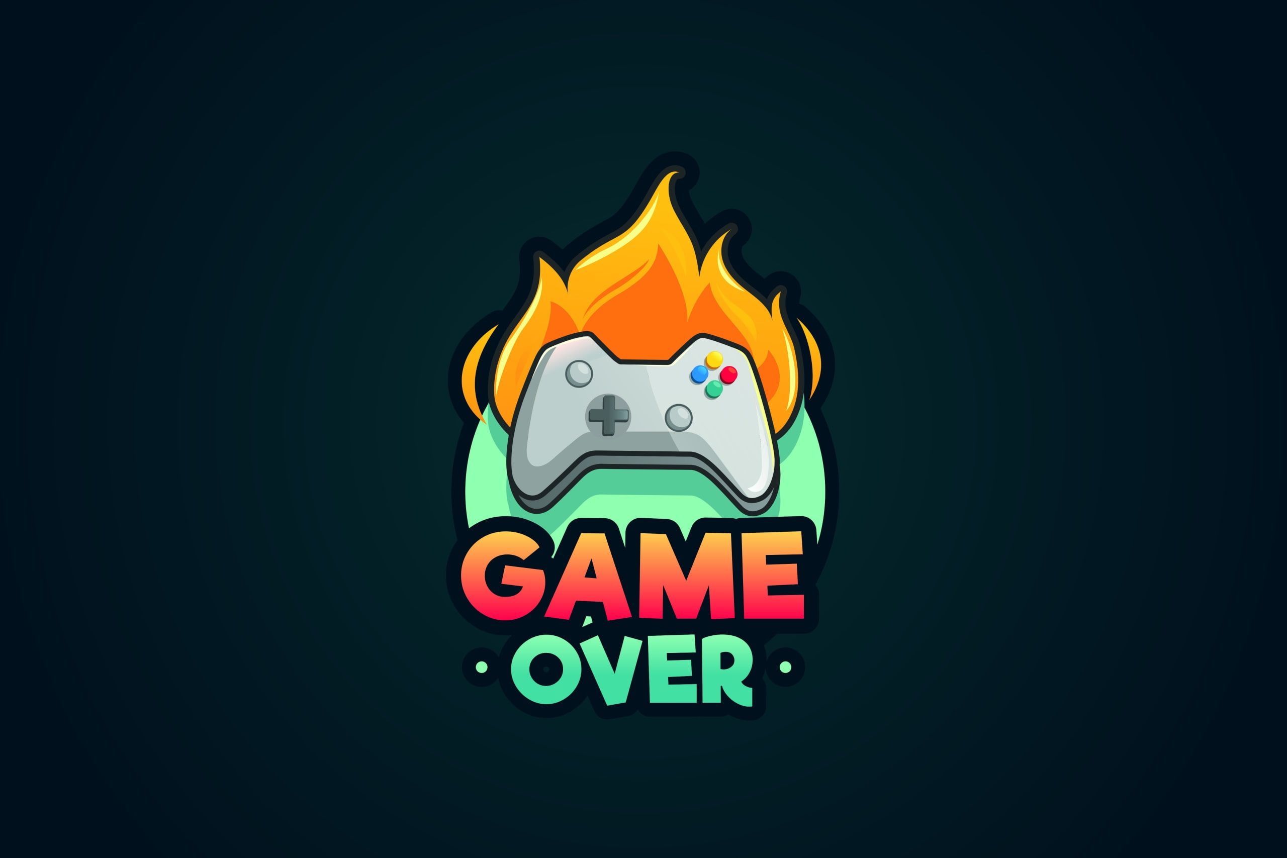 Detail Background Game Over Nomer 40