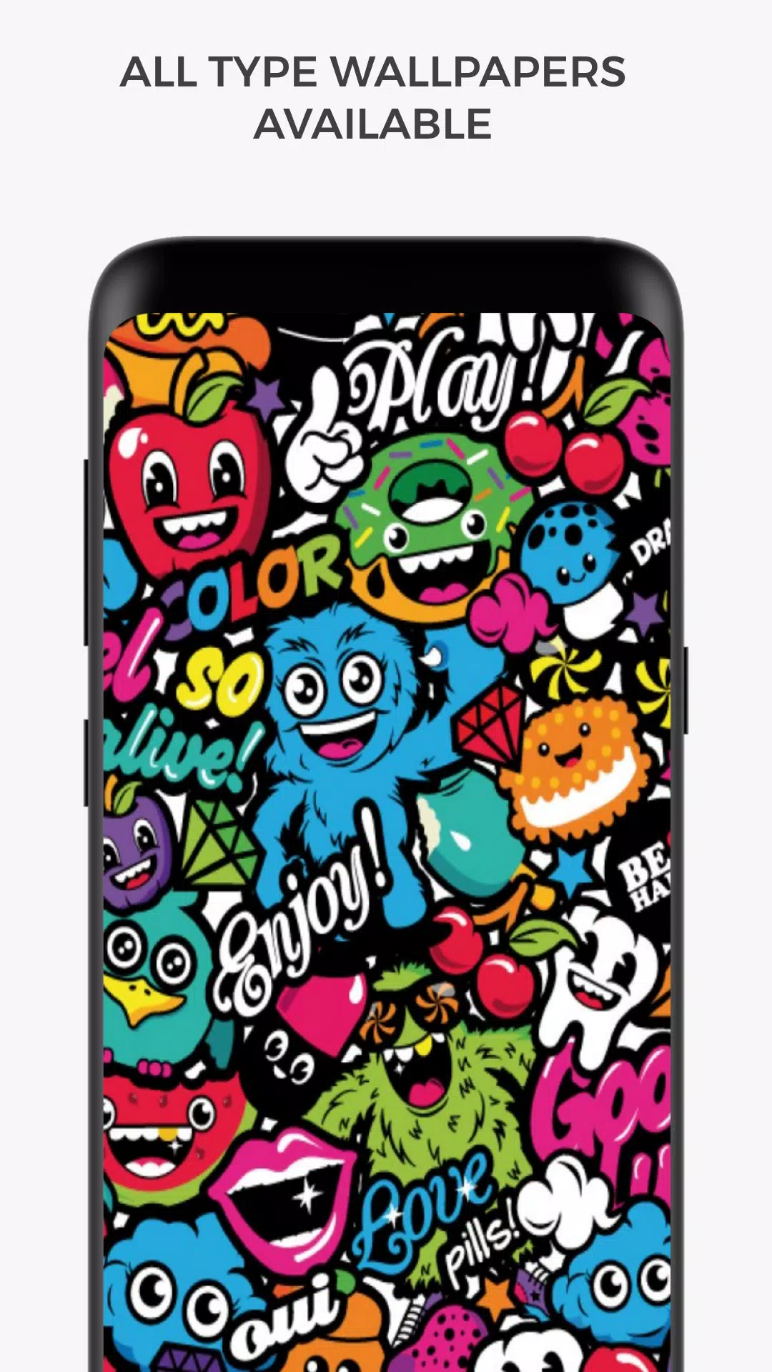 Detail Background Garskin Doodle Nomer 20