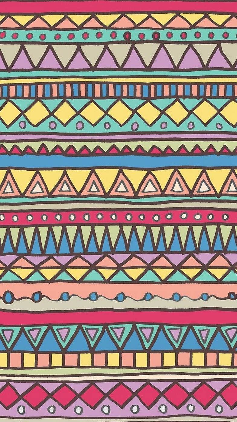 Detail Background Garskin Tribal Pink Nomer 14