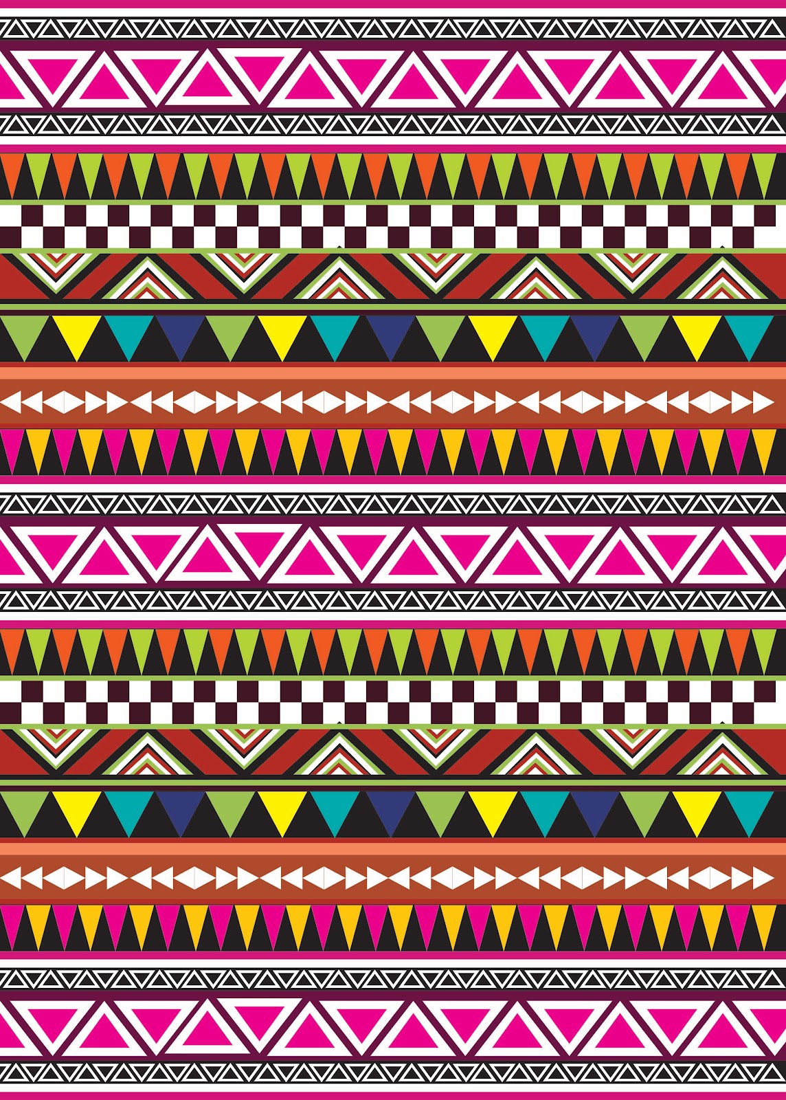 Detail Background Garskin Tribal Pink Nomer 15