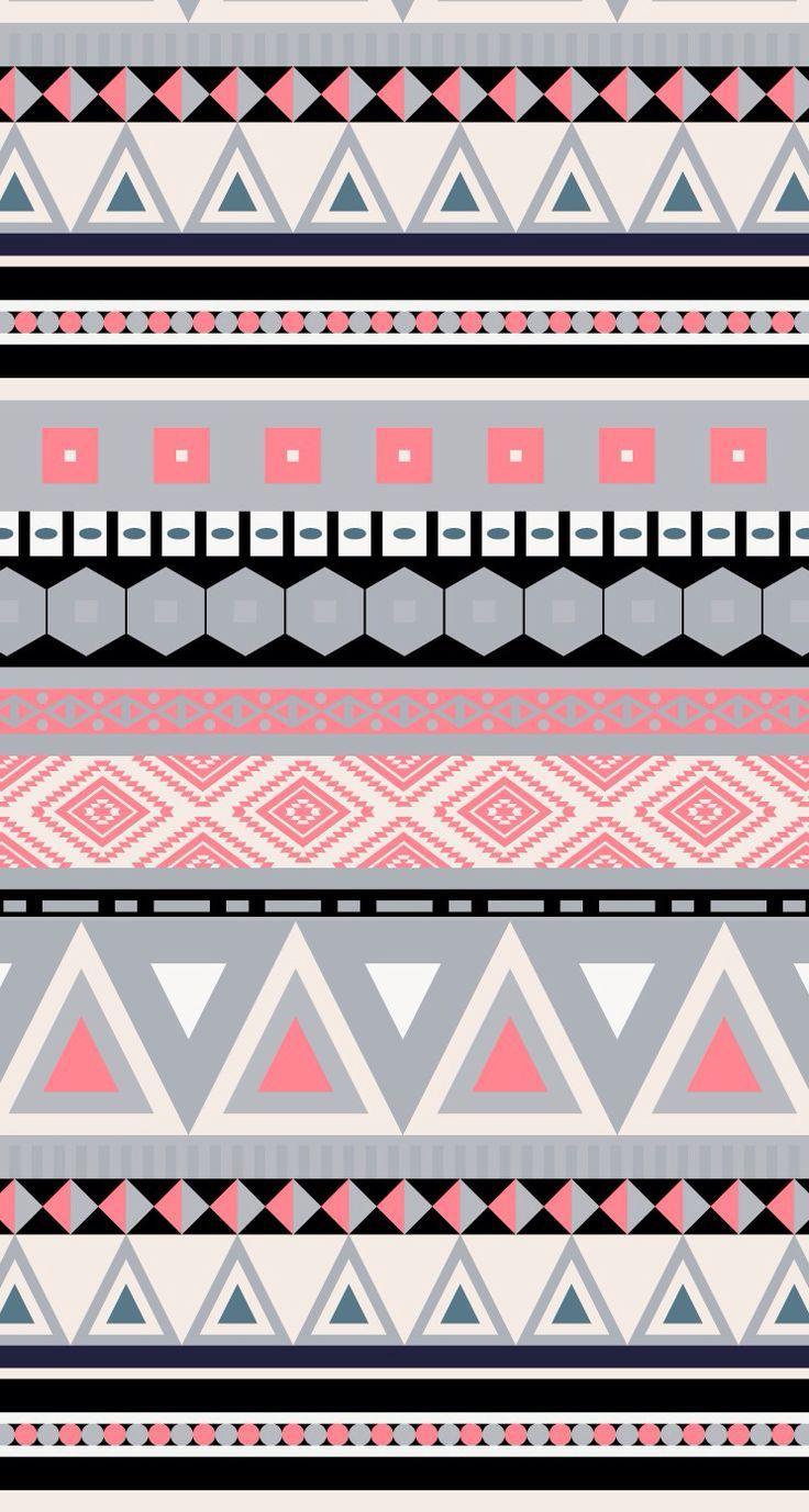 Detail Background Garskin Tribal Pink Nomer 3