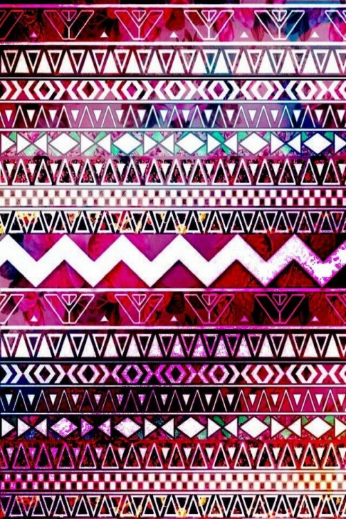 Detail Background Garskin Tribal Pink Nomer 5