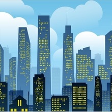 Detail Background Gedung Kartun Nomer 16
