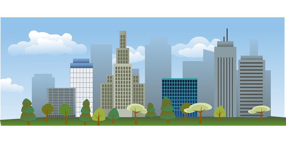 Detail Background Gedung Kartun Nomer 21