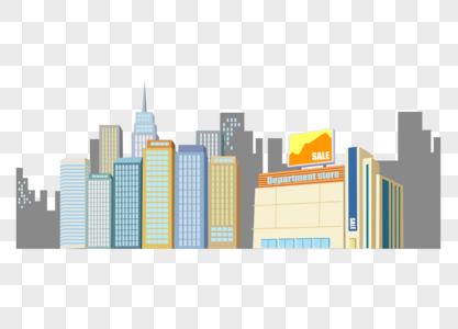Detail Background Gedung Kartun Nomer 4