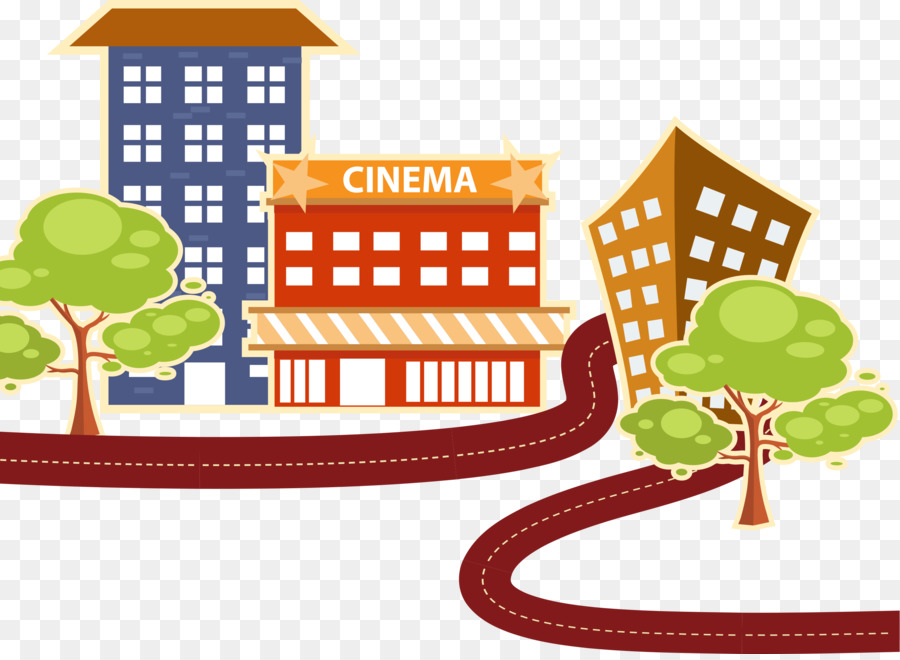 Detail Background Gedung Kartun Nomer 31