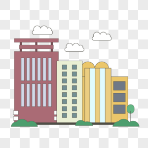 Detail Background Gedung Kartun Nomer 47