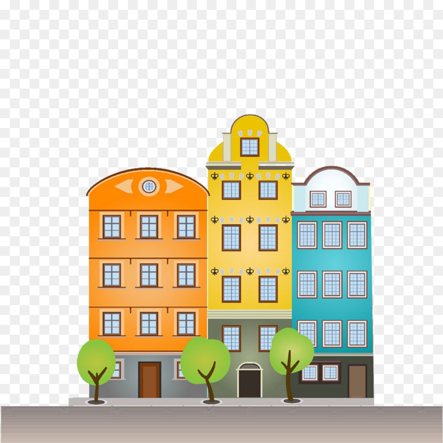 Detail Background Gedung Kartun Nomer 53