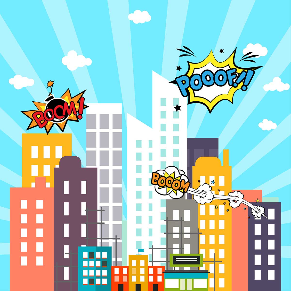 Detail Background Gedung Kartun Nomer 7