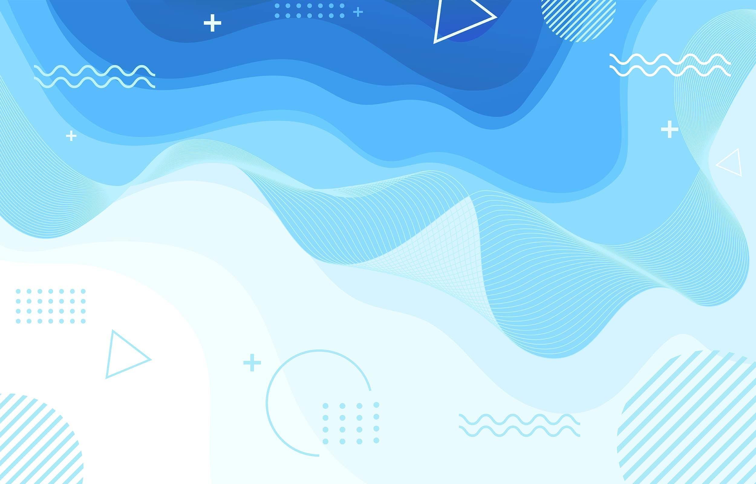 Detail Background Geometric Biru Nomer 2