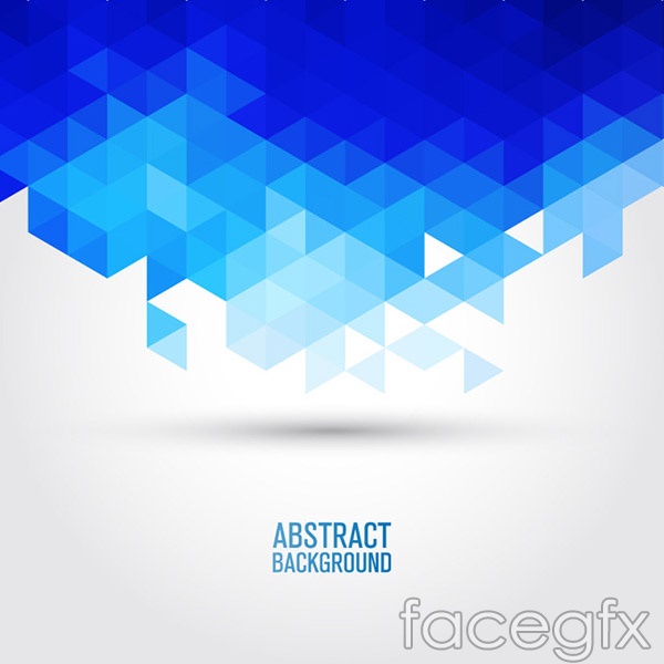 Detail Background Geometric Biru Nomer 16