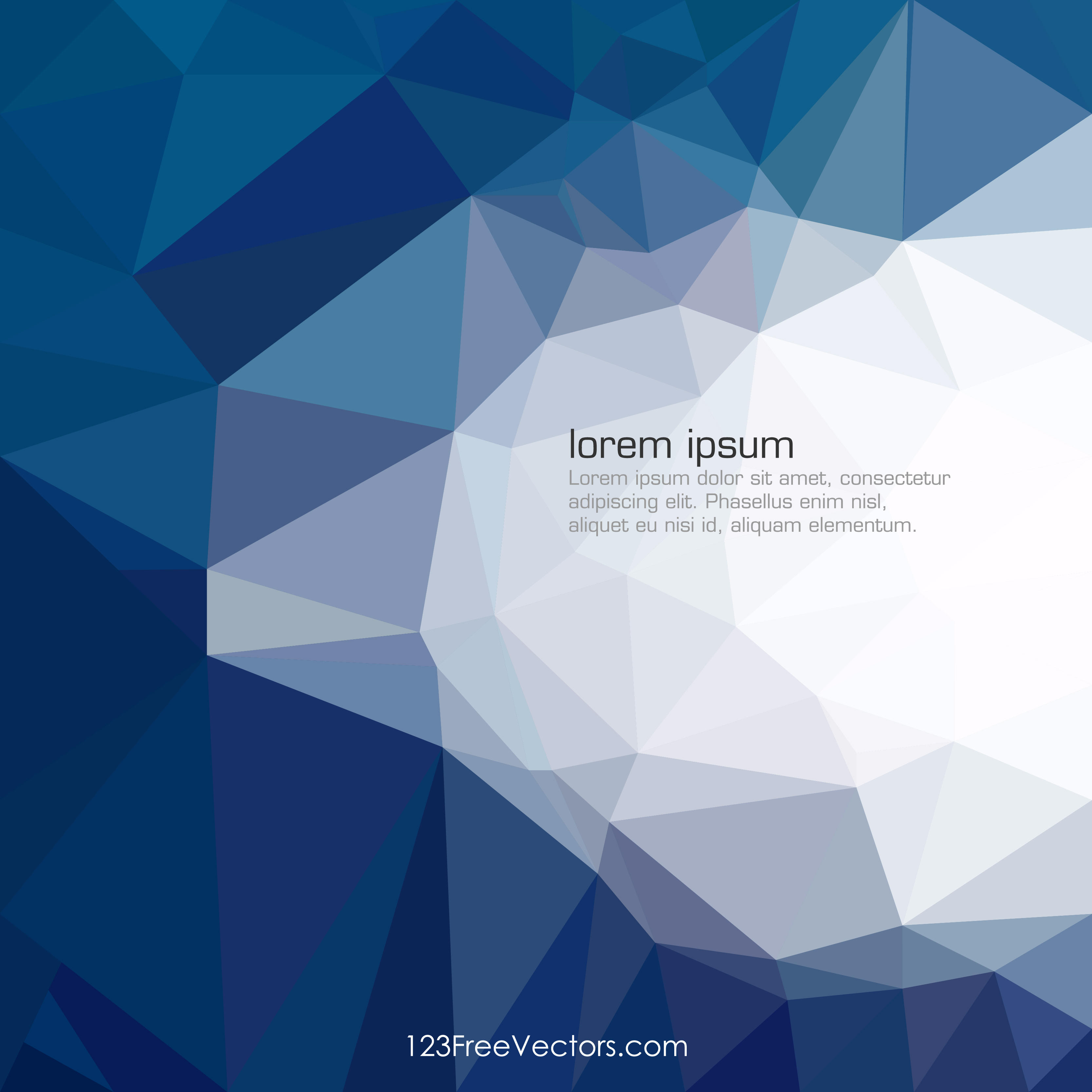 Detail Background Geometric Biru Nomer 23