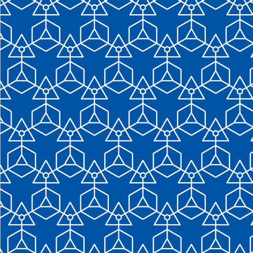 Detail Background Geometric Biru Nomer 24