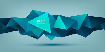 Detail Background Geometric Biru Nomer 38