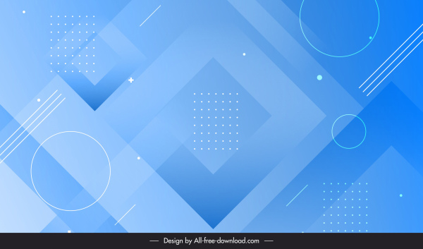 Detail Background Geometric Biru Nomer 43