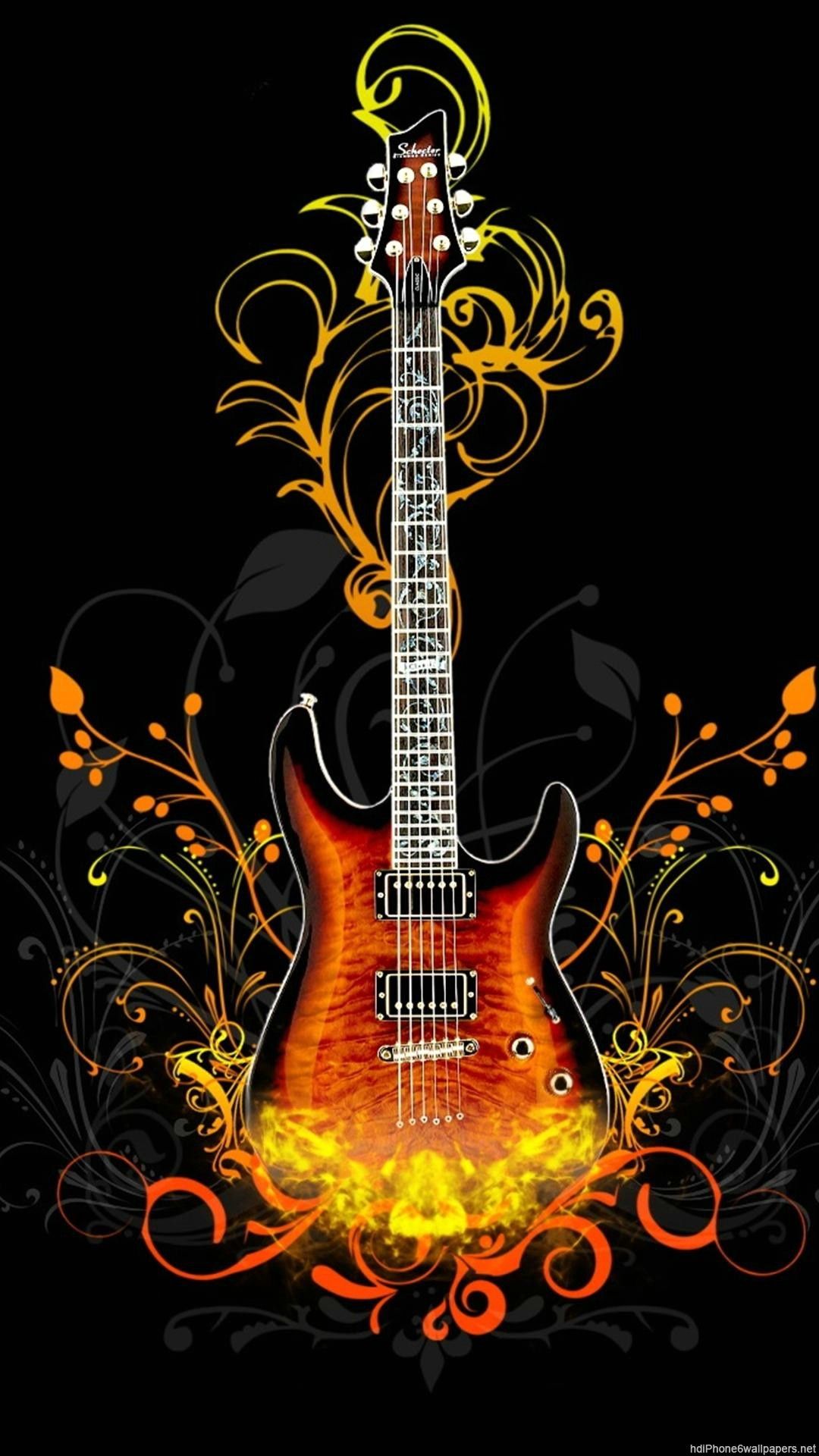 Detail Background Gitar Keren Nomer 12