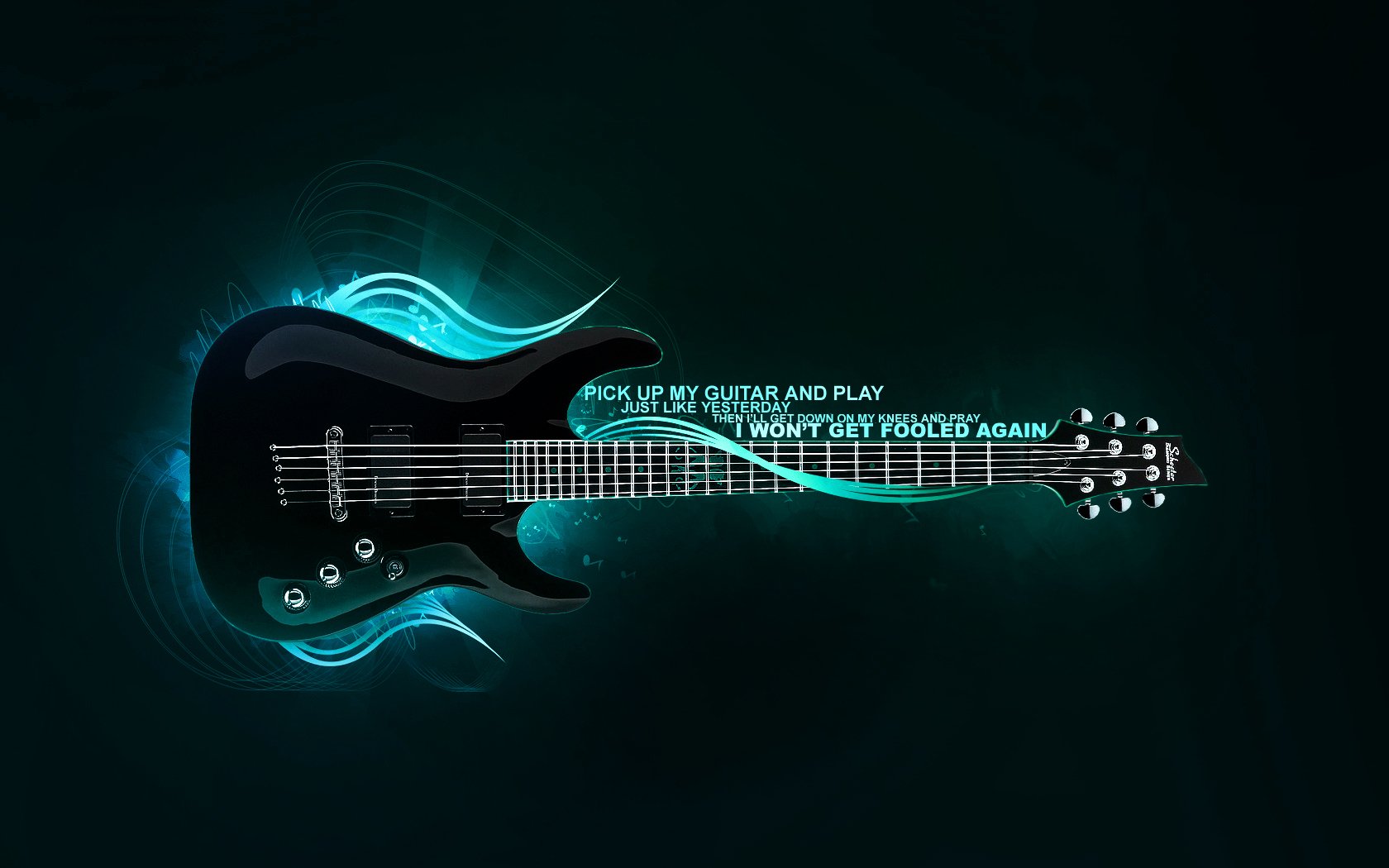 Detail Background Gitar Keren Nomer 16