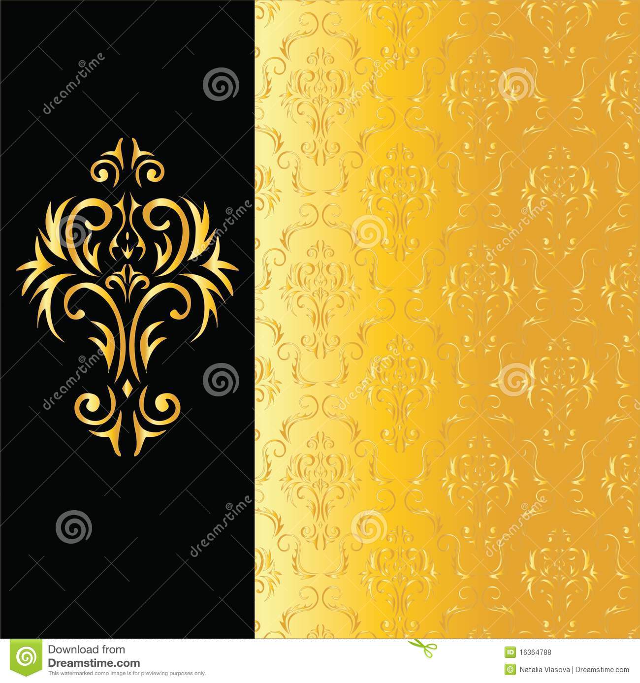 Detail Background Gold Elegant Nomer 53