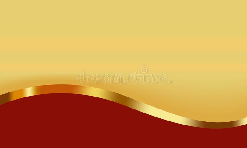 Detail Background Gold Red Nomer 4