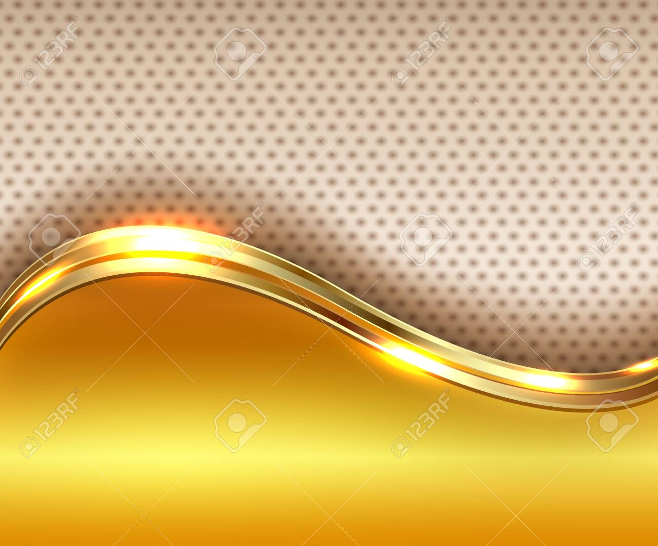 Detail Background Gold Vector Nomer 5