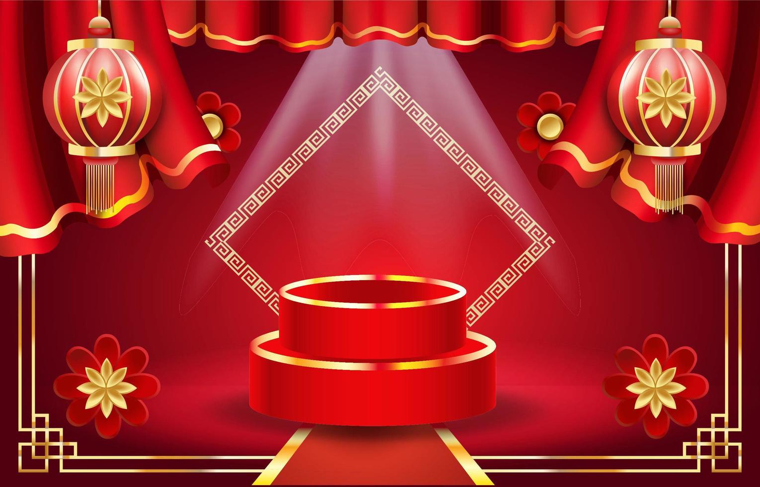 Detail Background Gong Xi Fa Cai Nomer 2