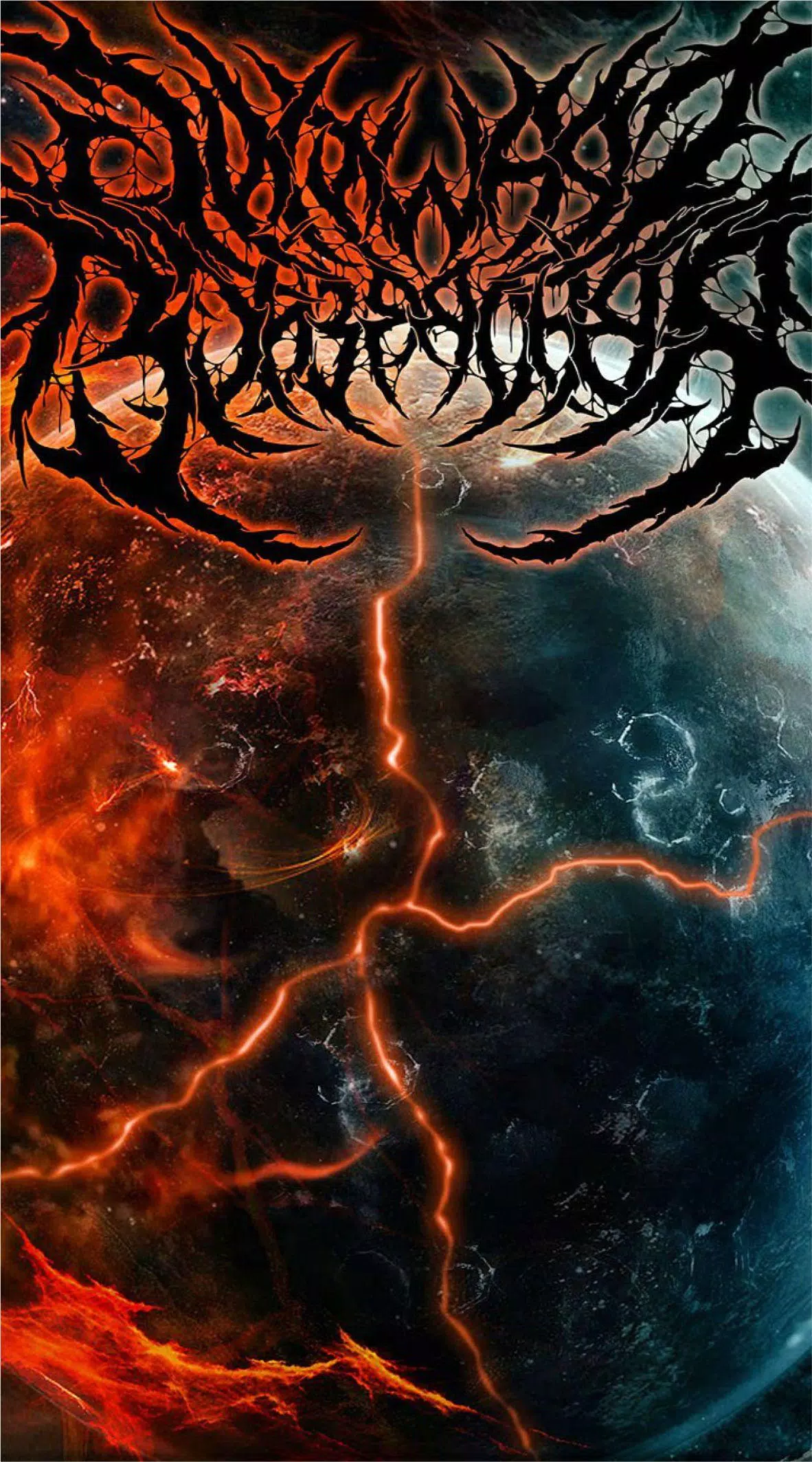 Detail Background Gothic Black Metal Nomer 23