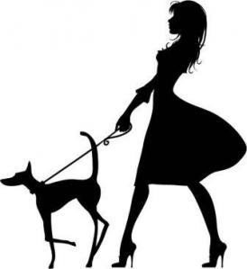 Detail Dog Walking Silhouette Nomer 19