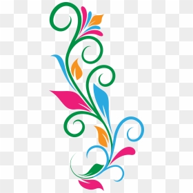 Detail Flower Side Design Border Nomer 13