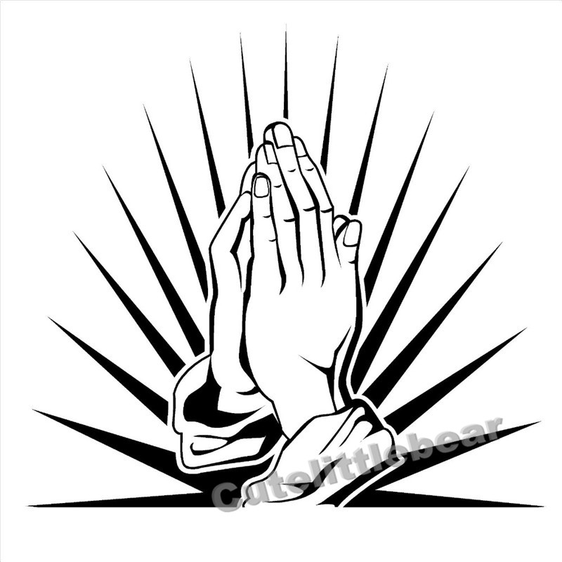 Detail Praying Drawing Reference Nomer 12