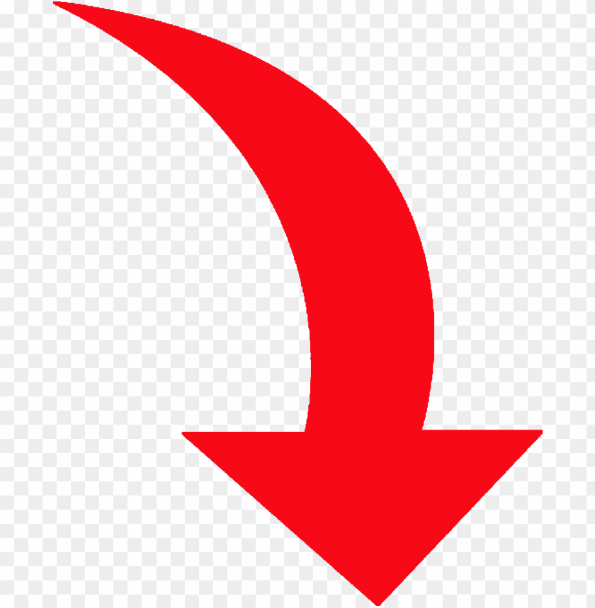Detail Red Curved Arrow Png Nomer 3