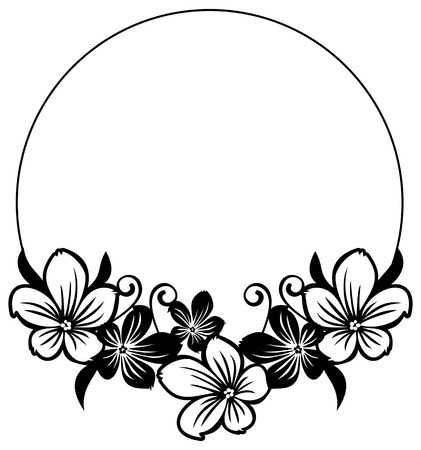 Detail Silhouette Blumenranke Nomer 20