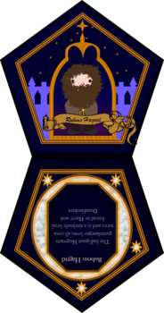 Detail Chocolate Frog Cards Printable Nomer 4