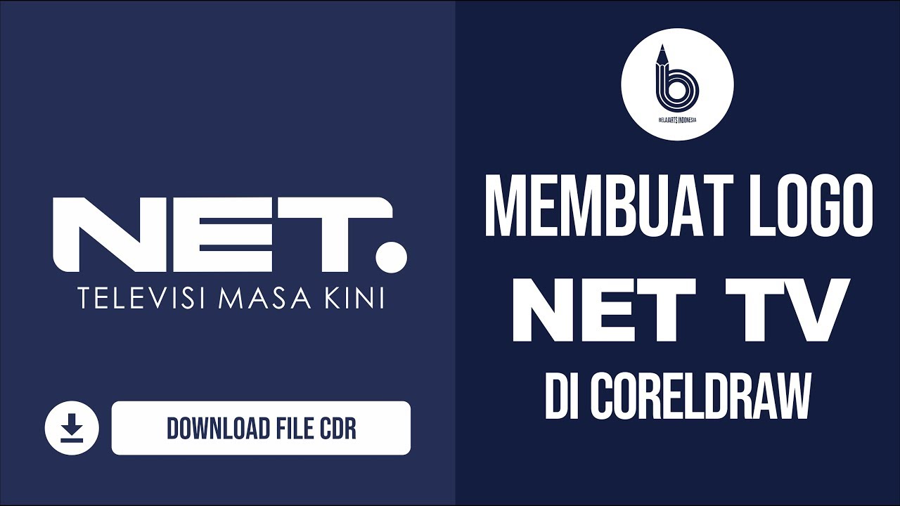 Detail Download Logo Cdr Net Tv Nomer 13