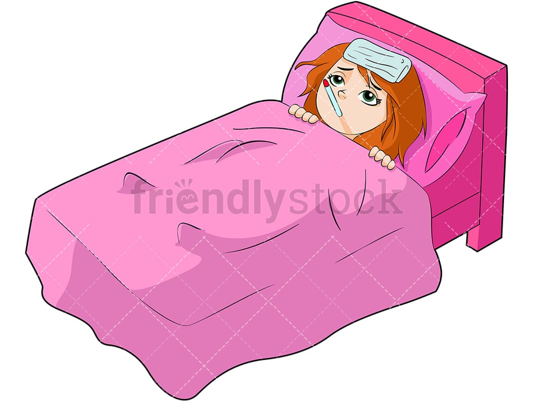 Frau Krank Clipart - KibrisPDR