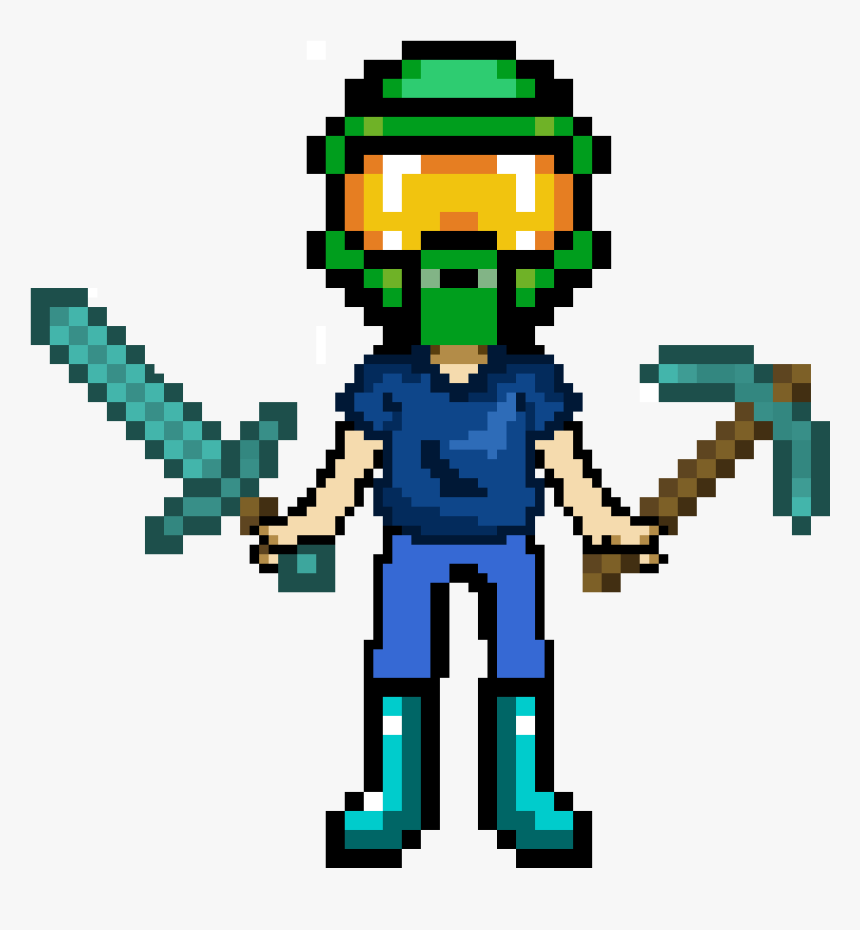 Detail Pixel Art Character Creator Nomer 8