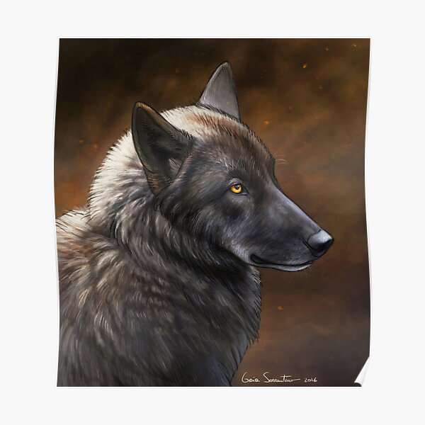 Detail Schwarzer Wolfshund Nomer 13
