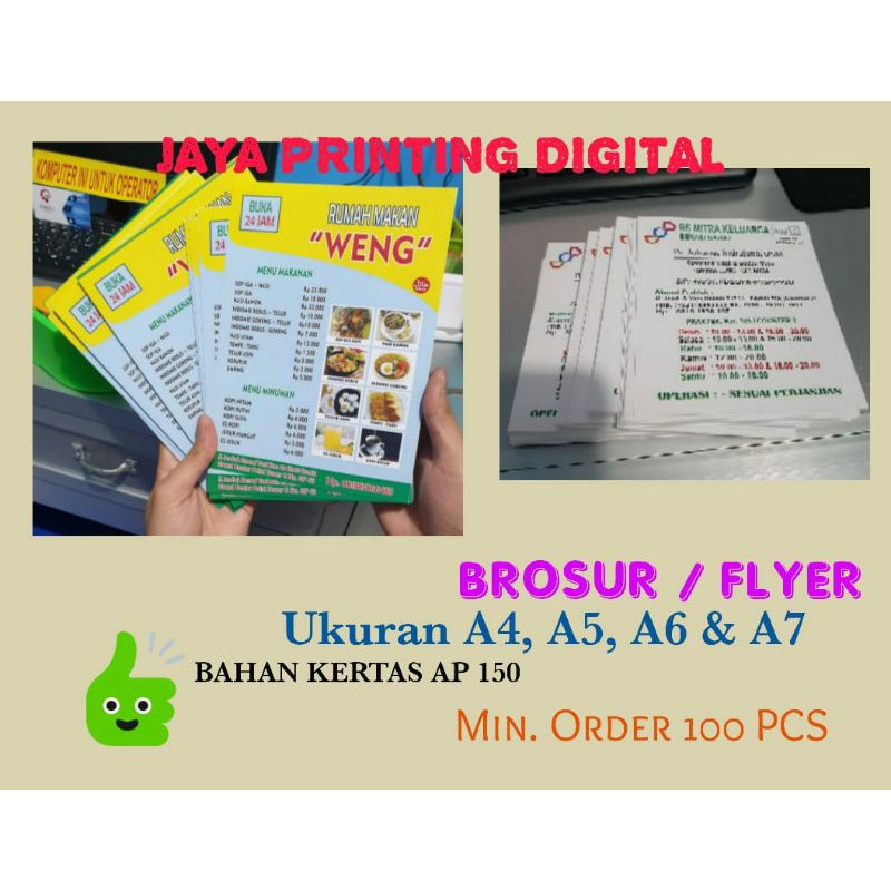 Detail Bahan Kertas Untuk Flyer Nomer 31