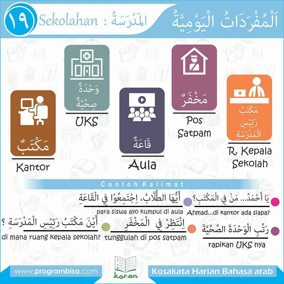 Detail Bahasa Arab Buku Absen Nomer 17