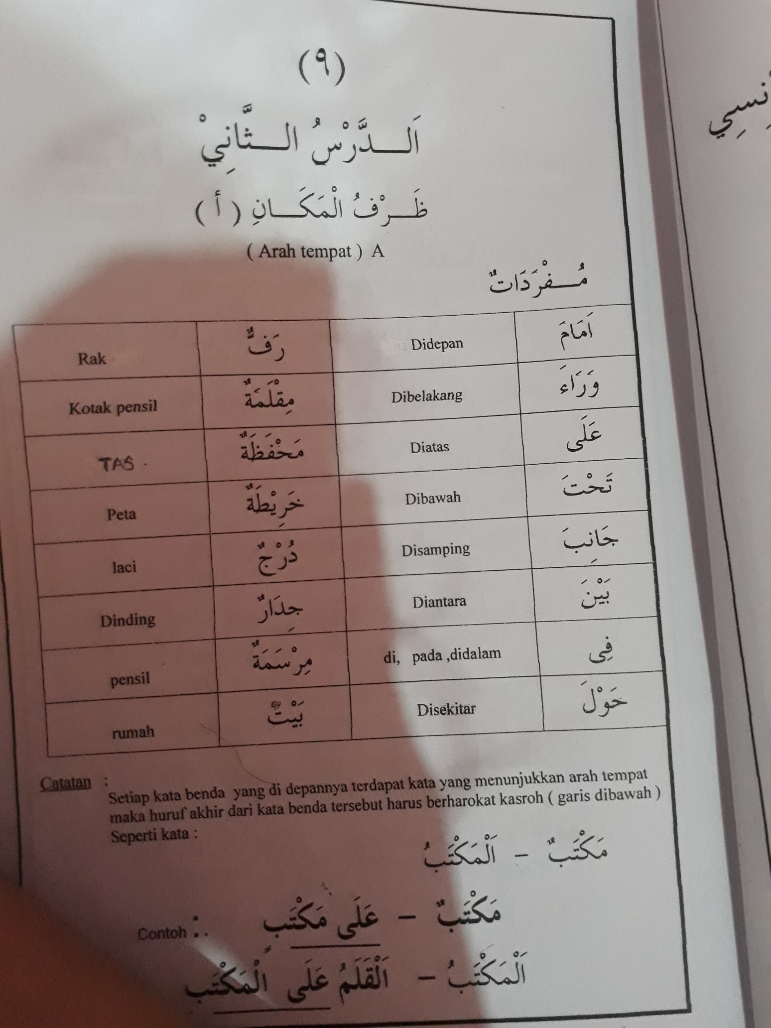 Bahasa Arab Meja Dan Kursi - KibrisPDR