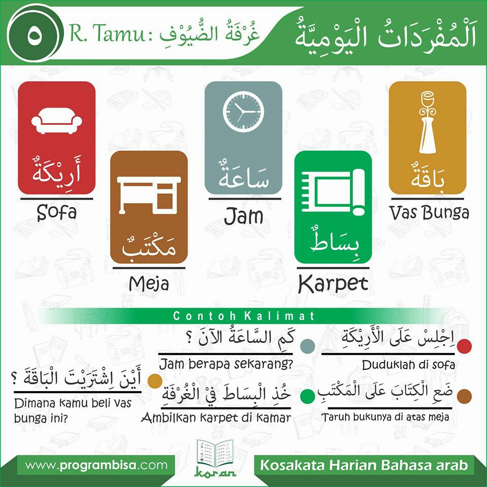 Detail Bahasa Arab Meja Dan Kursi Nomer 13