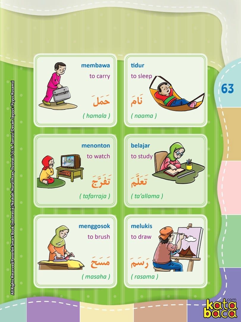 Detail Bahasa Arab Membaca Buku Nomer 3