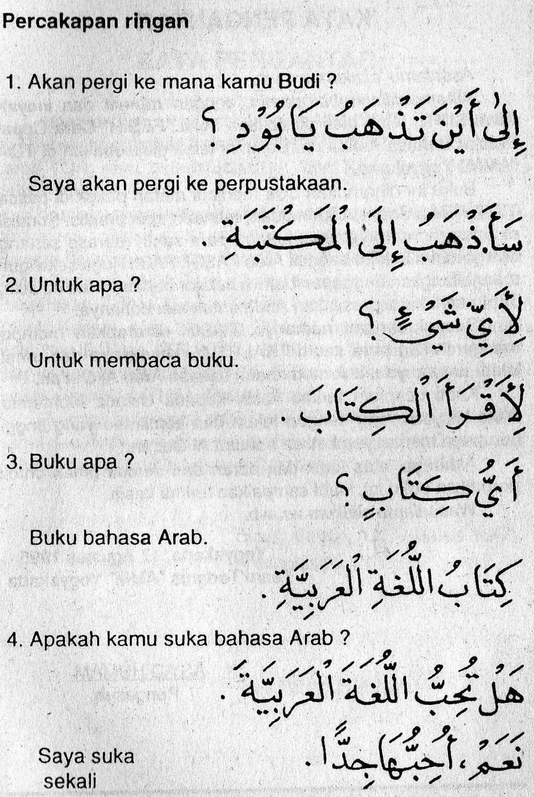 Detail Bahasa Arab Membaca Buku Nomer 8