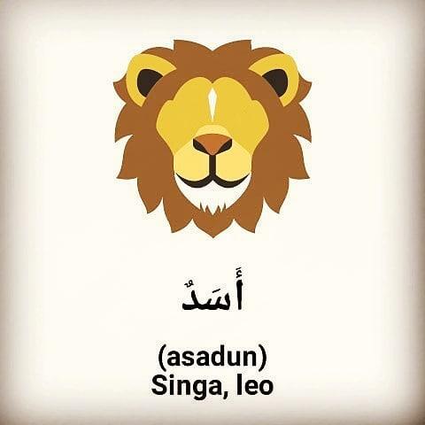 Detail Bahasa Arab Singa Nomer 8