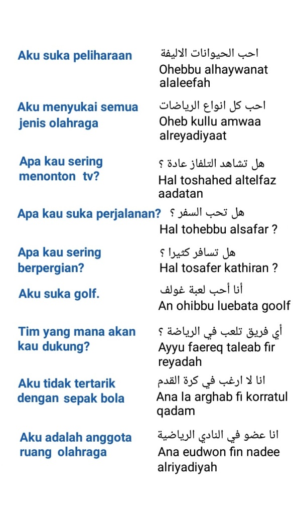 Detail Bahasa Arab Televisi Nomer 18