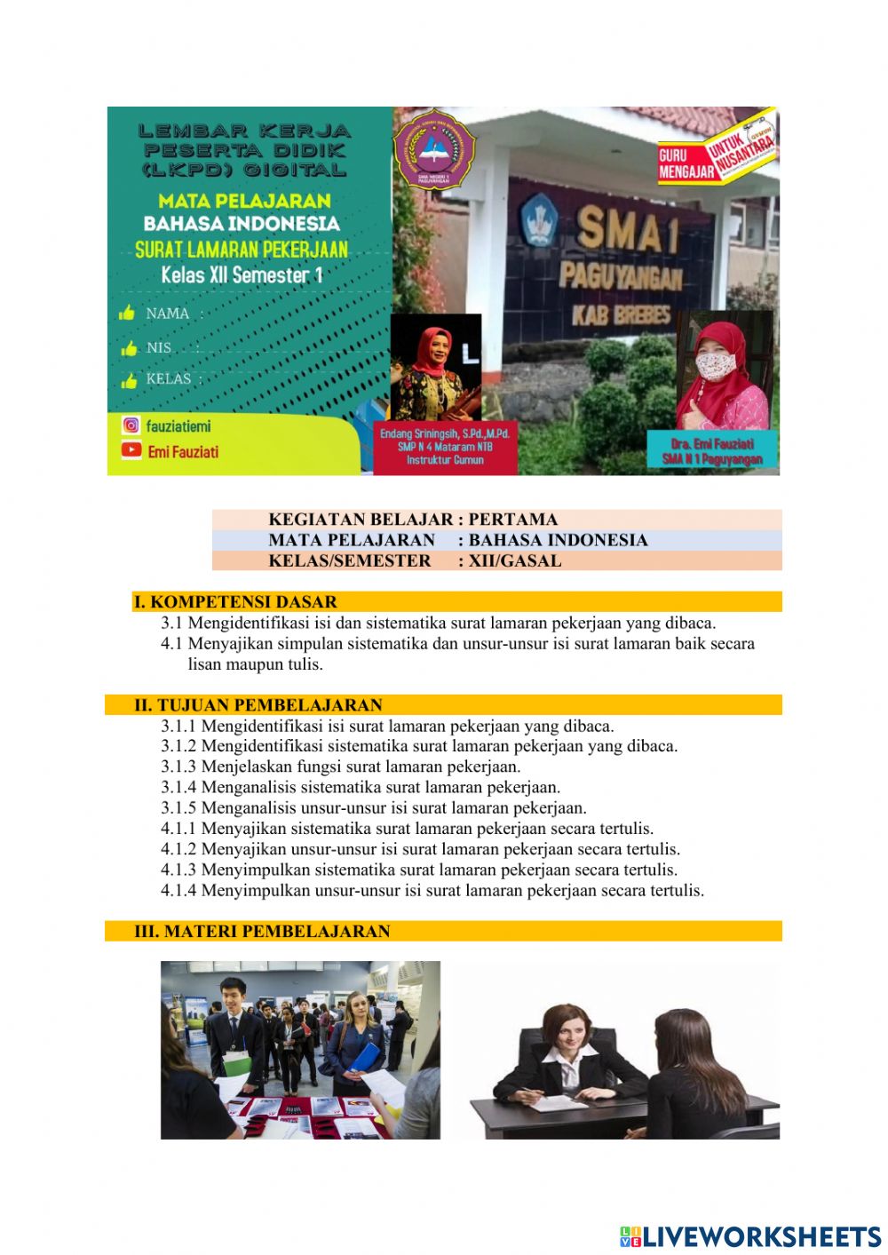 Detail Bahasa Indonesia Surat Lamaran Pekerjaan Nomer 19