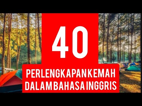 Detail Bahasa Inggris Berkemah Nomer 21