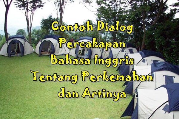 Detail Bahasa Inggris Berkemah Nomer 5