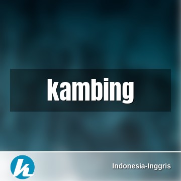 Detail Bahasa Inggris Domba Nomer 36