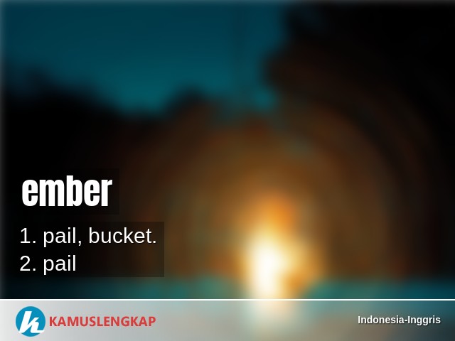 Detail Bahasa Inggris Ember Nomer 31