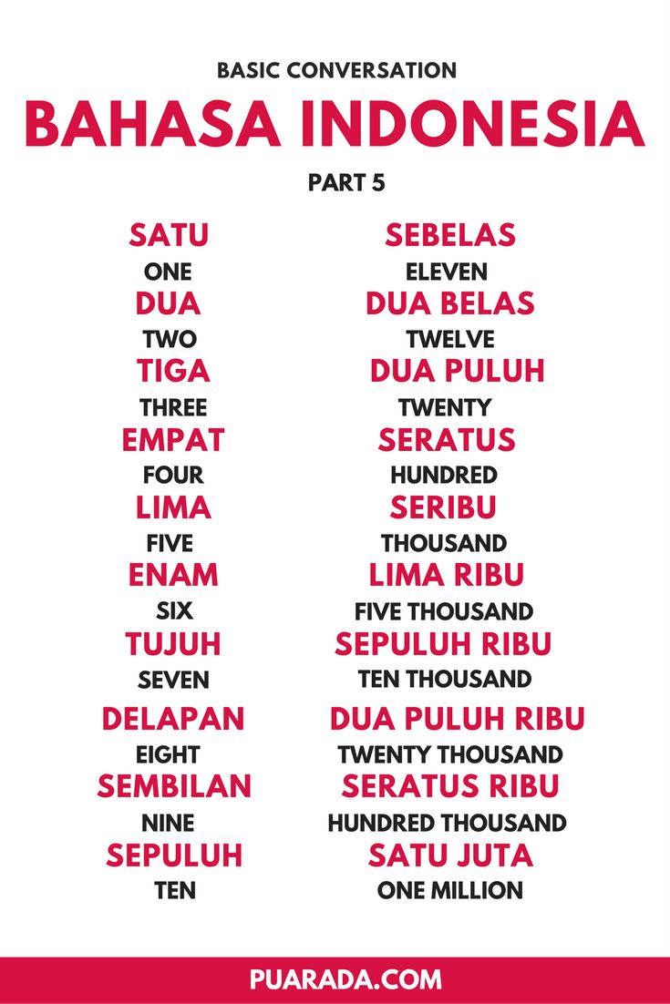 Detail Bahasa Inggris Empat Belas Nomer 14